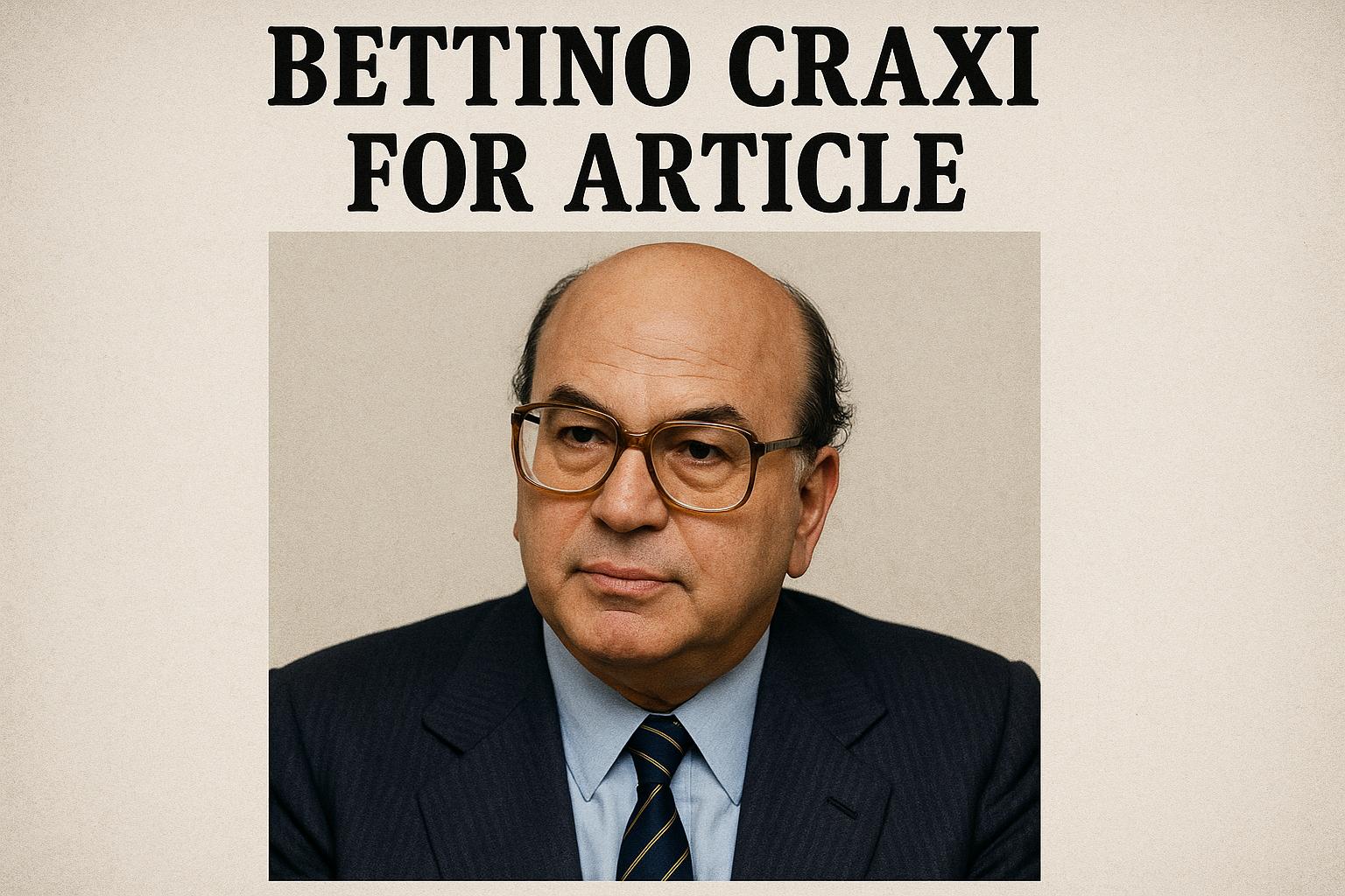 Bettino Craxi