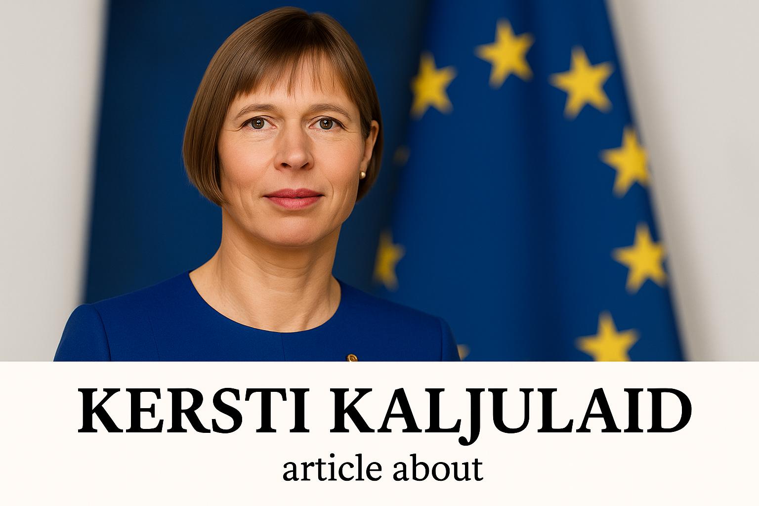 Kersti Kaljulaid